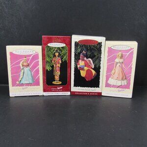 Hallmark Keepsake Ornament Collector's Series Lot of 4 Read Description